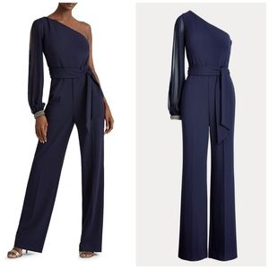 NWT Lauren Ralph Lauren Jersey Jumpsuit - 2